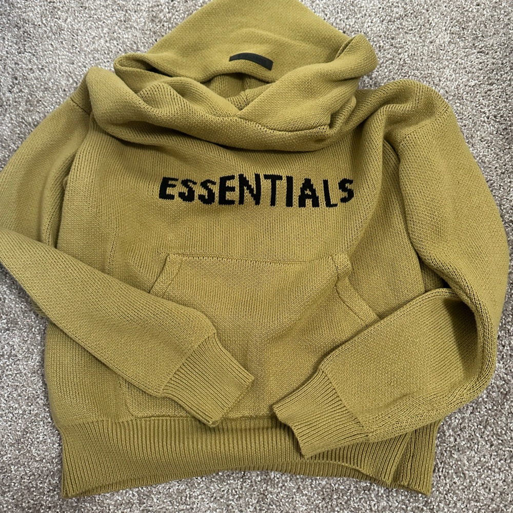 Essentials Knit Hoodie